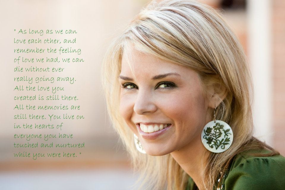 Brooke Bolley — the inspiration behind Simply From The Heart