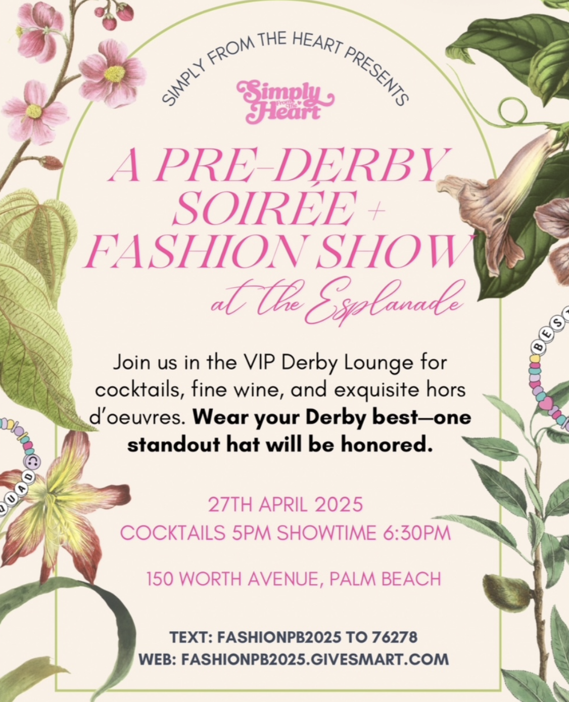 A Pre-Derby Soiree + Fashion Show